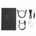 thumbnail image 2 of HDD Enclosure, USB3.1 Dual Bay External Hard Drive Enclosure 12TB Capacity  for 2.5 Inch  I/II/III HDD SSD, 2 of 7