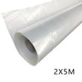 thumbnail image 1 of Clear Plastic Small Arch Shed Transparent Film PE Hot House Cover Dustproof, 1 of 10