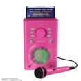 thumbnail image 1 of Machine de karaoké Bluetooth Singsation classique avec microphone filaire - Rose, 1 of 6