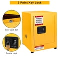 thumbnail image 4 of Kojooin Armoire de Sécurité Inflammable, Armoire de Rangement Compacte en Acier avec Tablette Ajustable pour Usage Commercial, Industriel Ou Domestique, 4 of 7