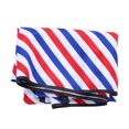 thumbnail image 4 of Barber Wrap Oilproof Haircut Cape Durable Rouge + Blanc + Bleu Salon pour Adultes pour Enfants, 4 of 8