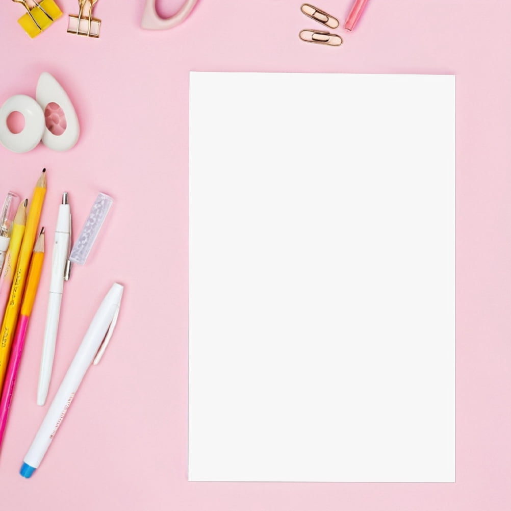 COOPHYA 60Pcs White Drafting Paper A4 Size Practical Paper for Student Drawing and Artistic Creation