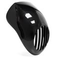 thumbnail image 2 of Krator Phare Carénage Prison Grill Noir Visière Support Compatible avec 1999-2002 Harley Davidson Dyna Modèles, 2 of 5
