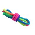 thumbnail image 4 of 1 Pair Rainbow Thick Round Shoelaces Colorful Fashion Sneaker Shoe Laces, 4 of 7