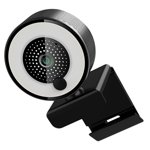 WHAMVOX USB Enregistrement de Webcam Vidéo Appel Webcam Noir ABS Matériau 1Set