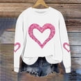 thumbnail image 5 of Taylonsss Chandail à Capuchon Ample Imprimé à Col Rond pour Femmes, Manches Longues, Chandail Décontracté et Tendance pour Usage Quotidien, Saisons d'Hiver et de Printemps, 5 of 5