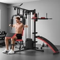 thumbnail image 2 of Soozier Multi Home Gym Equipment, Workout Station with 143lbs Weight Stack, 2 of 10