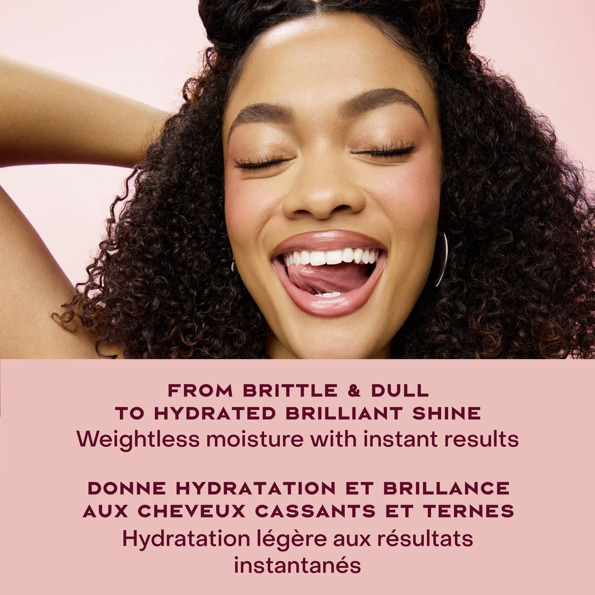 SheaMoisture Huile Capillaire Légère Lisse et Brillante Noix de Coco et Hibiscus, 97 ml
