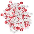 thumbnail image 4 of Wchiuoe 15mm Love Printed Decorative Mixed Wooden Buttons 2‑Hole For DIY NEW, 4 of 8