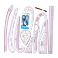 thumbnail image 4 of Dress Makers Ruler Styling Sewing French Curve Ruler Set Fashion Design Rulers Metric Rulers Set for Pattern Makers, Tailors 11 Pieces, 4 of 8