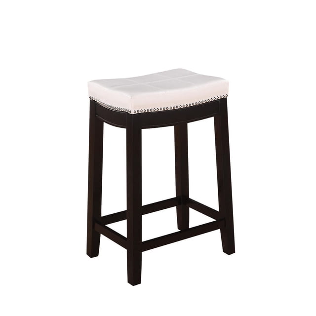 Tabouret de Comptoir Warren Blanc et Noir
