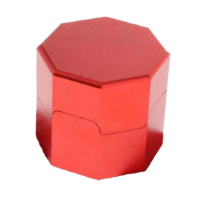 jinwen Pool Chalk Holder Pool Snooker Chalk for Snooker Pool Billiard Cue Tip Chalk red