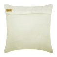thumbnail image 3 of The HomeCentric Pillow Sham, Ivory Euro Size Pillow Shams Pack of 2, 26x26 inch (65x65 cm), Silk Euro Shams, Solid Color, Ruffles, Ribbon Embroidery, Victorian Euro Sham Covers Easter - Vintage Love, 3 of 3