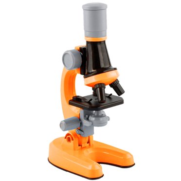 Biological Microscope for Kids Beginners 100X 400x 2000X Magnification Kids Science Toys Microscope Kit with Specimens LED Light Education Scientific