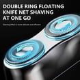 thumbnail image 3 of Iumwxz USB Rechargeable Electric Shaver Mini Portable Face Shavers Wet & Dry Small Size Machine Shaving For Men, 3 of 9