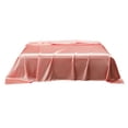thumbnail image 2 of TopLLC Solid Color Ease Friendly Washable Sheets Luxurious Silk Bedding cloth Fabric bed sheet, 2 of 6