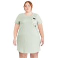 thumbnail image 1 of George Plus Women's Rolled Sleeve Nightshirt, 1 of 6