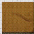 thumbnail image 3 of Soimoi Polyester Crepe Fabric Floral & Leaves Panel Decor Fabric Printed Yard 52 Inch Wide, 3 of 3