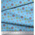 thumbnail image 2 of Soimoi Cotton Duck Fabric Artistic Floral Decor Fabric Printed Yard 42 Inch Wide, 2 of 3