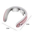 thumbnail image 3 of LSLJS Cordless Electric Neck Massager with Heat Neck Nerve Pain Relief, Intelligent Neck Massager with Heat, 3 Modes 15 Gear Deep Tissue Triggers Point Massager, Neck Massage Instruments, 3 of 7