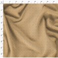 thumbnail image 4 of Soimoi Orange Modal Satin Fabric Octagon Art Geometric Decor Fabric Printed Yard 42 Inch Wide, 4 of 5