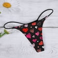thumbnail image 5 of FhsagQ Panties Panties for Women Plus Size with Robe Comfort Soft G String T Back Low Rise Panties Underpants Women's Women's Panties Panties for Women Plus Size Red L, 5 of 5