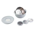 thumbnail image 1 of Stainless Steel Fruit And Vegetable Drain Basket With Lid And 3 Graters For Kitchen Use, 1 of 1