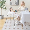 thumbnail image 2 of Babyjoy 4-in-1 Convertible Baby High Chair Feeding with Removable Double Tray& Footrest, 2 of 10