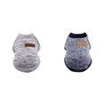 thumbnail image 1 of (Lot de 2) Rinsvye Chandail d'Hiver Classique pour Chien Chiot, Chandail en Molleton, Vêtements pour Chien, Vêtements d'Hiver Chauds, Chandail d'Hiver, 1 of 5