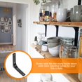 thumbnail image 2 of SHISUYAN 4pcs Wall Mounted Shelf Brackets Heavy Duty Brackets Wall Rack Support Brackets, 2 of 8