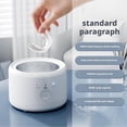thumbnail image 3 of Ultrasonic Cleaners for Dentures Retainer Mouth Guard Aligner Whitening Jewelry, 3 of 8