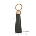 thumbnail image 2 of PU Leather Key Chain Navy Blue, 2 of 2