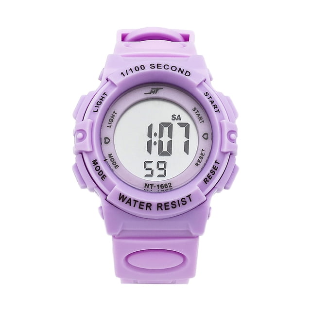 Birdeem Childrens Luminous Water Proof Watch Student Dial Electronic Watch Boys and Girls Multifunctional Watch