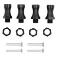 thumbnail image 3 of Adaptateur de Moyeu Hex d'Extension de Roue, Adaptateurs de Moyeu Hex d'Entraînement de Roue à Forte Adhérence Petite Taille pour Voiture RC Tout-Terrain 1/10 Noir, 3 of 8