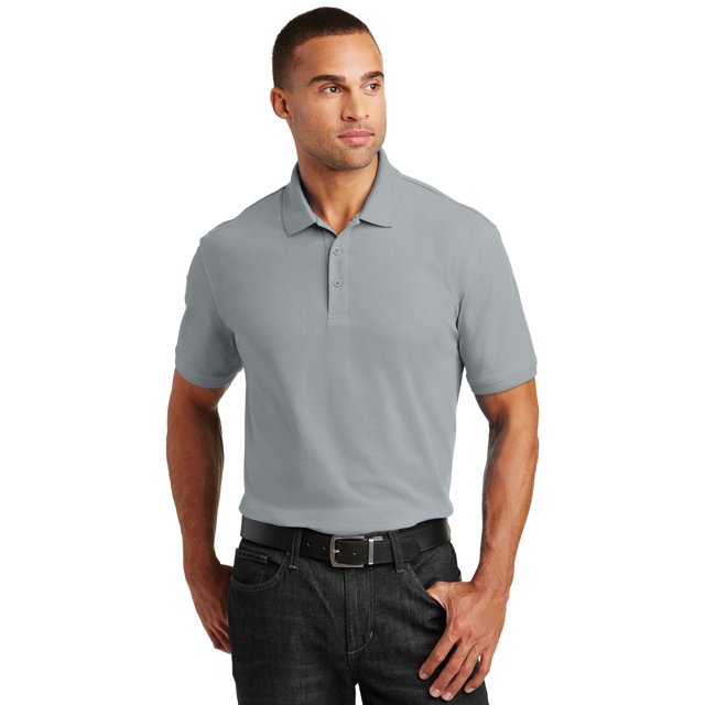 Port Authority &174; Polo Piqué Classique de Base. K100 TP Gris Soufflé