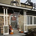 thumbnail image 3 of Simulation Spider Decorative Lifelike Plush Prank Spider Funny Toy Halloween Party Decor Style 4 One Size, 3 of 13
