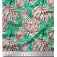 thumbnail image 1 of Soimoi Rayon Fabric Clover Flower Fabric Prints By Yard 42 Inch Wide, 1 of 1