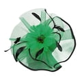 thumbnail image 2 of Women Hat Headwear Church Feather Clip Fascinators Hat Wedding Party Cap For, 2 of 3