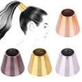 thumbnail image 1 of 4PCS Ponytail Clip Cuffs Solid Color Non-slip Hair Circle Cuffs Hair Tie Cuffs, 1 of 10