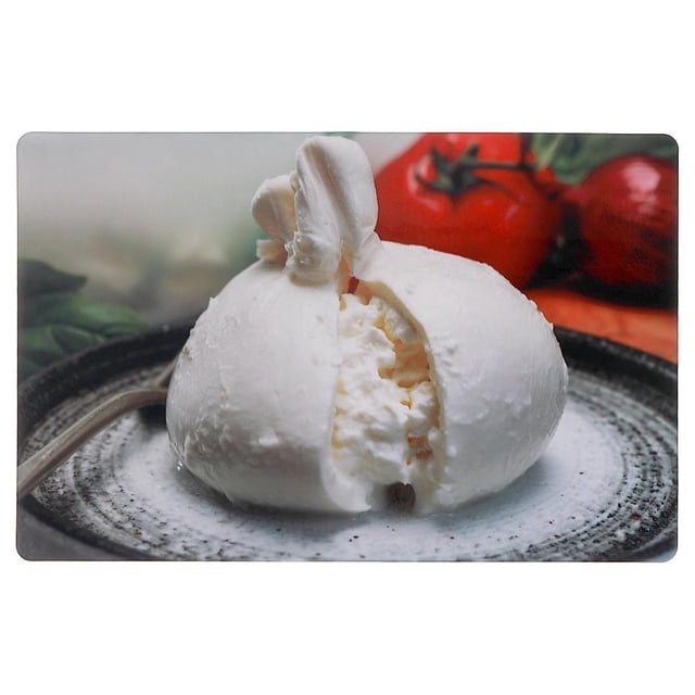 Set De Table En Plastique Burrata Cheese - Lot De 12