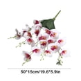 thumbnail image 3 of Avdolw Simulation Flower Orchid Fake Flower Arrangement for Home Living Room Wedding Party Decorations, 3 of 6