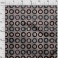 thumbnail image 3 of oneOone Velvet Black Fabric Circle Sewing Material Print Fabric By The Yard 58 Inch Wide, 3 of 4