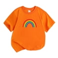 thumbnail image 3 of Penkiiy Chemise Orange pour Enfants, T-Shirt Unisexe à Col Rond en Coton Vérité Réconciliation pour Chaque Enfant Femmes pour 2-13 Ans, 3 of 4