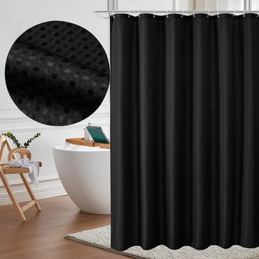 Shower Curtains,Rustic Shower Curtain,Boho Shower Curtains for Bathroom,Waterproof Shower Curtains Polyester,Teal Fabric Shower Curtain for Bathroom,Weave Cloth Bath Curtain Set with 12 Plastic Hooks