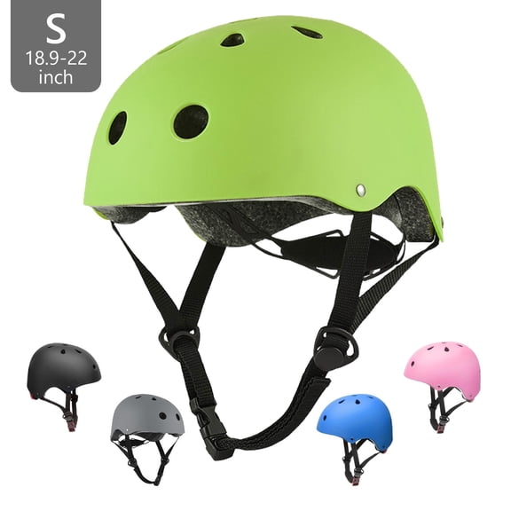 Casque de Vélo pour Enfants Tripumer, Casques de Planche à Roulettes pour Tout-Petits, Casque Ajustable pour Garçons et Filles de 3 à 8 Ans, Vert Fruit