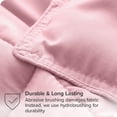 thumbnail image 4 of Bare Home Down Alternative Comforter Set - 3-Pieces - All Seasons - Queen, Light Pink, 4 of 7