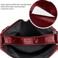 thumbnail image 4 of Vaidha Zipper Crossbody Bag With Wide Shoulder Strap Phone Wallet, Shoulder Purse, Multiple Zipper Pockets., 4 of 7