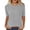 Grey, variant on ManxiVoo Short Sleeve Ribbed Knit Sweater for Women Summer Crewneck Pullover Top Soft Lightweight Tunic for Casual Comfort and Trendy Relaxed Style XL Size Hot Pink