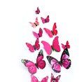 thumbnail image 4 of serony 12Pcs 3D DIY Wall Stickers PVC Kid Room Decal Home Decoration Decor purple 5Set, 4 of 6