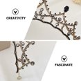thumbnail image 3 of CIMAXIC Party Vintage Tiara Rhinestone Inlaid Crown Party Prom Tiara for Women Bride,6.3"X6.3"X2.36", 3 of 3